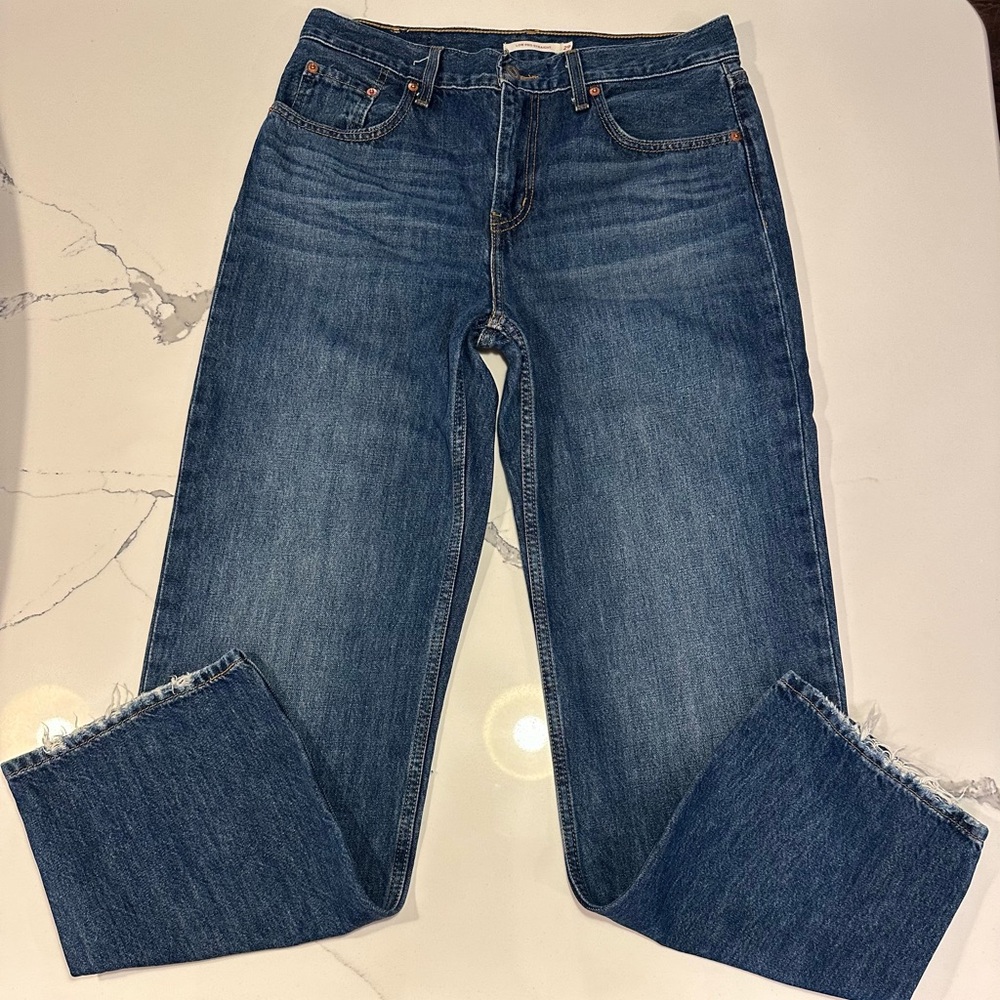 Levi’s Low Pro Straight Size 29 Classic Blue Denim Jeans
